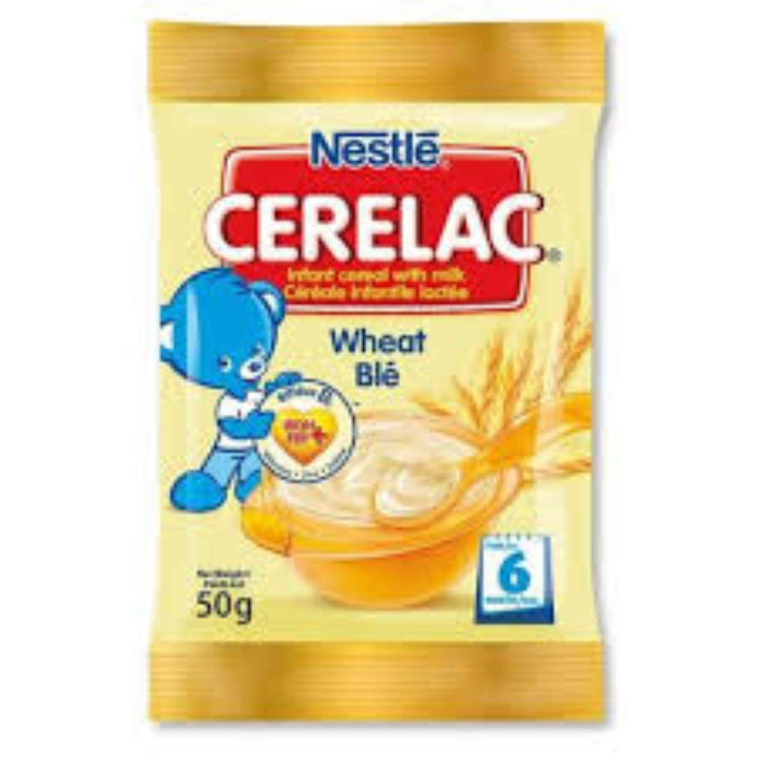 NESTLE CERELAC WHEAT SACHETS 50G